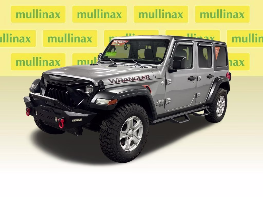 2019 Billet Silver Metallic Clearcoat Jeep Wrangler Unlimited Sport S 4X4 SUV