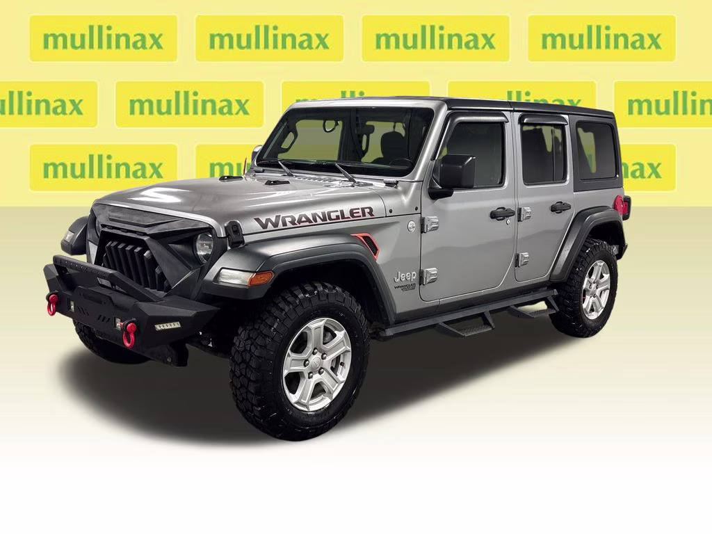 2019 Billet Silver Metallic Clearcoat Jeep Wrangler Unlimited Sport S 4X4 SUV