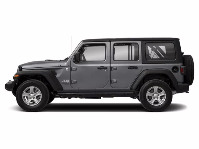 2019 Billet Silver Metallic Clearcoat Jeep Wrangler Unlimited Sport S 4X4 SUV