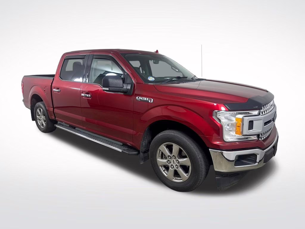 2018 Ruby Red Metallic Ford F-150 XLT RWD Truck
