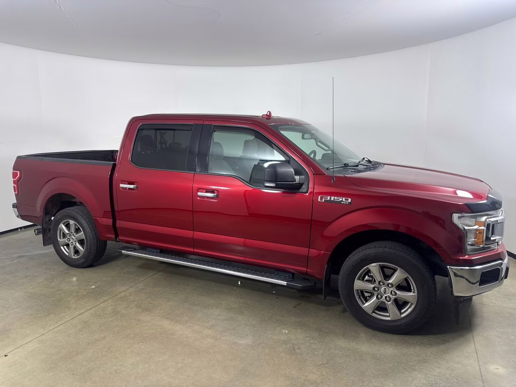 2018 Ruby Red Metallic Ford F-150 XLT RWD Truck