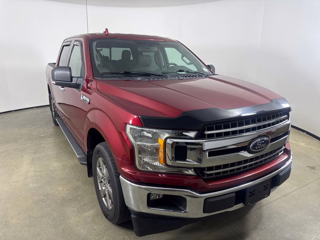 2018 Ruby Red Metallic Ford F-150 XLT RWD Truck