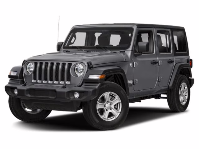 2019 Billet Silver Metallic Clearcoat Jeep Wrangler Unlimited Sport S 4X4 SUV