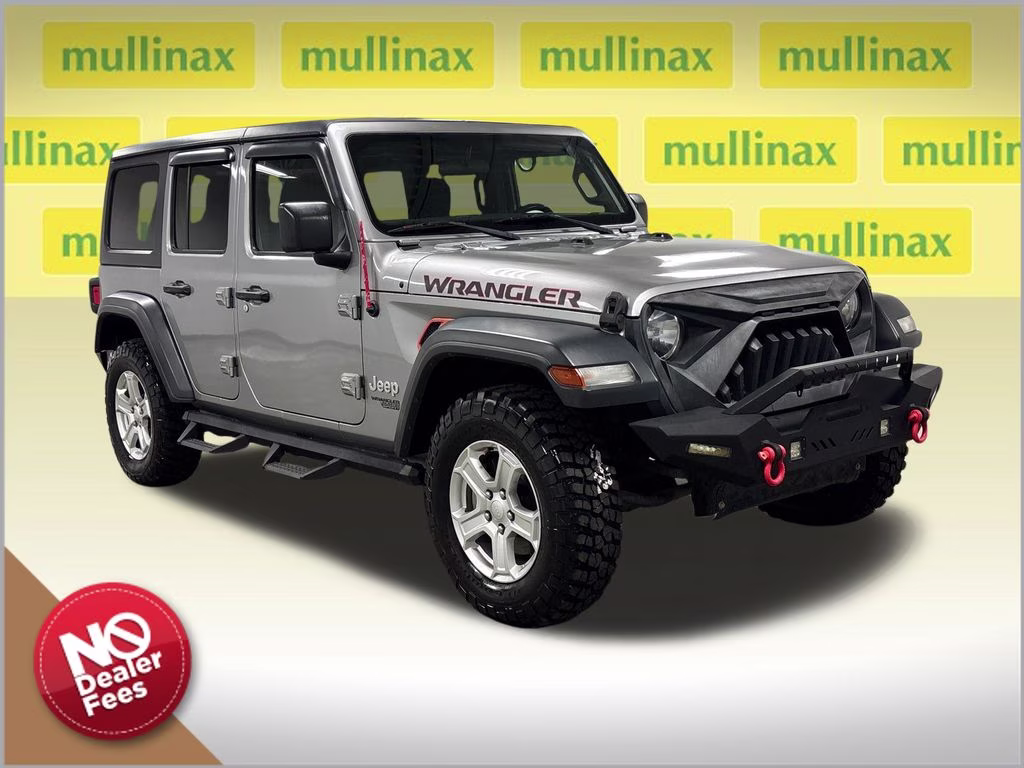 2019 Billet Silver Metallic Clearcoat Jeep Wrangler Unlimited Sport S 4X4 SUV