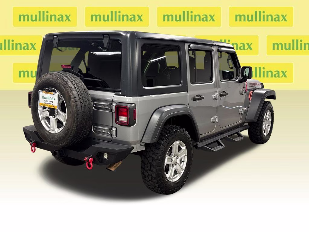 2019 Billet Silver Metallic Clearcoat Jeep Wrangler Unlimited Sport S 4X4 SUV