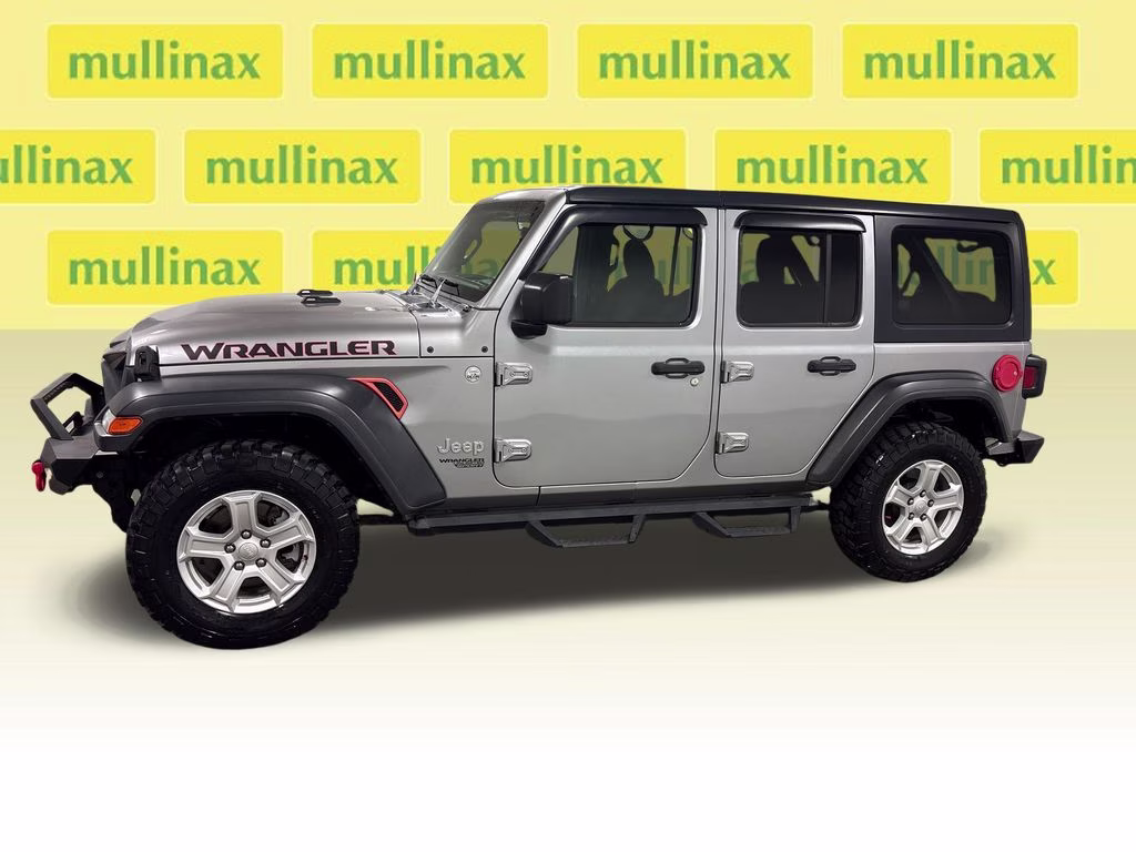 2019 Billet Silver Metallic Clearcoat Jeep Wrangler Unlimited Sport S 4X4 SUV