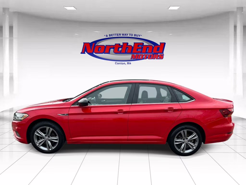 2019 Tornado Red Volkswagen Jetta R-Line FWD Sedan