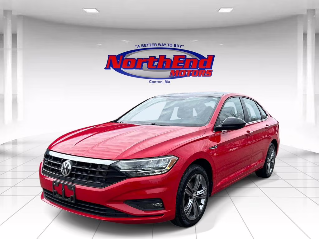 2019 Tornado Red Volkswagen Jetta R-Line FWD Sedan