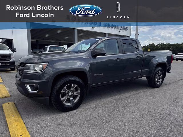 2016 Cyber Gray Metallic Chevrolet Colorado Z71 4X4 Truck