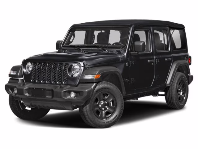 2026 Black Clearcoat Jeep Wrangler Sahara 4X4 4-door