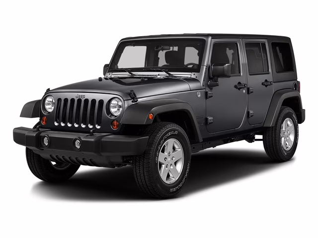 2016 Granite Crystal Metallic Clearcoat Jeep Wrangler Unlimited Sport RHD 4X4 SUV