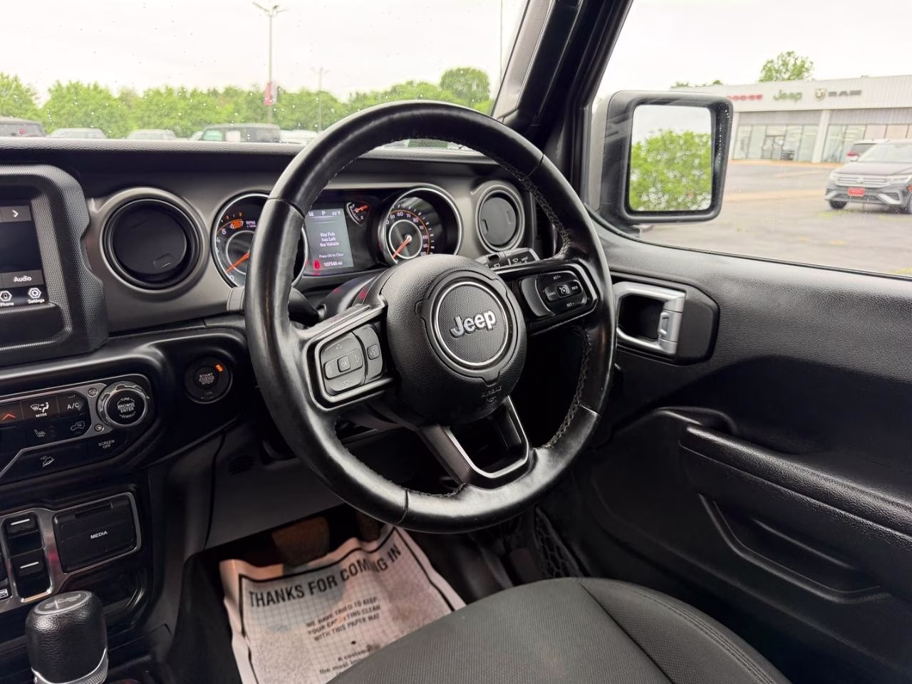 2022 Granite Crystal Metallic Clearcoat Jeep Wrangler Unlimited Sport RHD Right Hand Drive 4X4 SUV