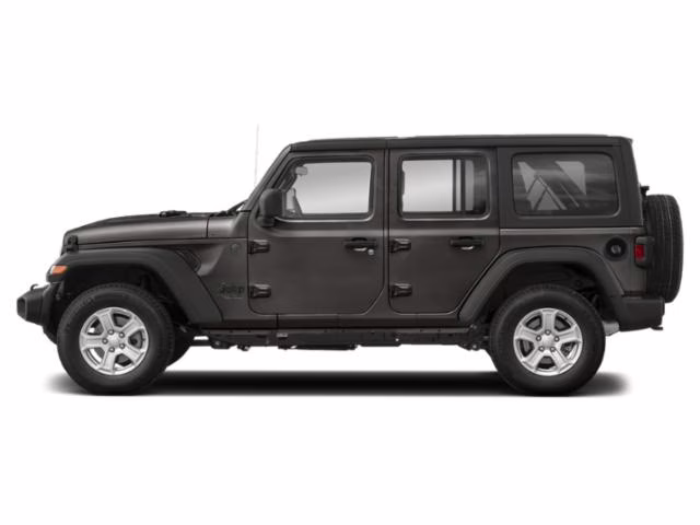 2022 Granite Crystal Metallic Clearcoat Jeep Wrangler Unlimited Sport RHD Right Hand Drive 4X4 SUV