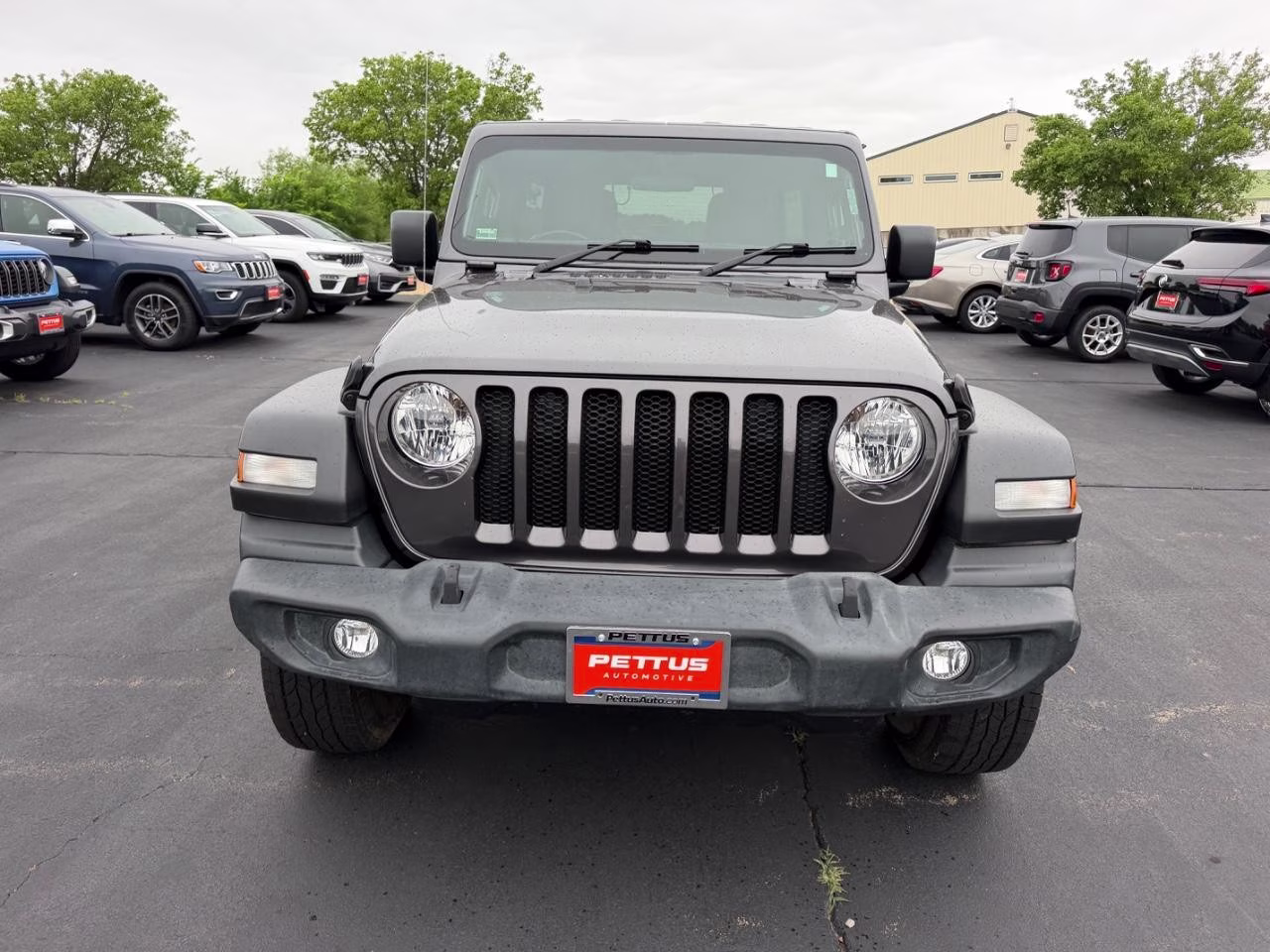 2022 Granite Crystal Metallic Clearcoat Jeep Wrangler Unlimited Sport RHD Right Hand Drive 4X4 SUV