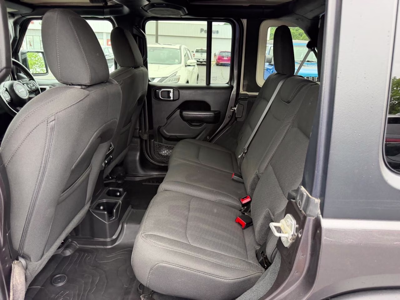 2022 Granite Crystal Metallic Clearcoat Jeep Wrangler Unlimited Sport RHD Right Hand Drive 4X4 SUV