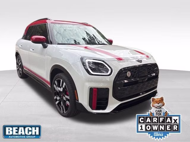 2026 White Metallic MINI John Cooper Works Countryman Iconic AWD SUV