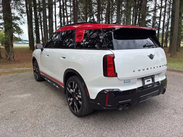 2026 White Metallic MINI John Cooper Works Countryman Iconic AWD SUV