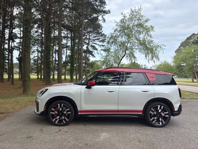 2026 White Metallic MINI John Cooper Works Countryman Iconic AWD SUV