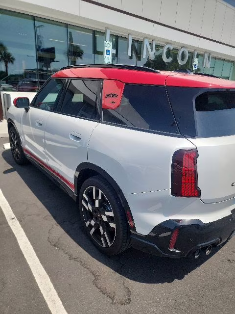 2026 White Metallic MINI John Cooper Works Countryman AWD SUV