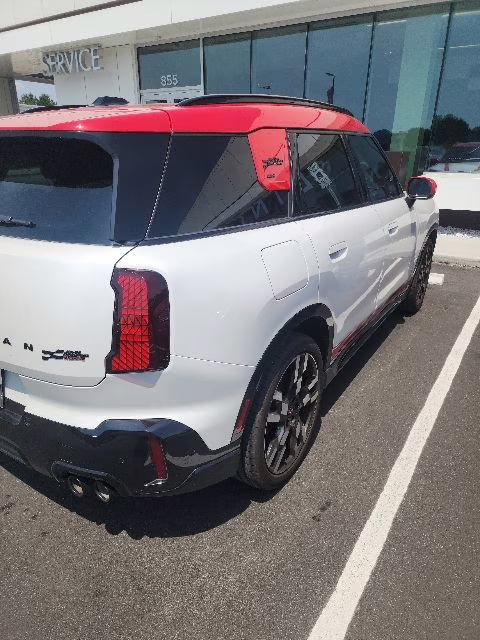 2026 White Metallic MINI John Cooper Works Countryman AWD SUV