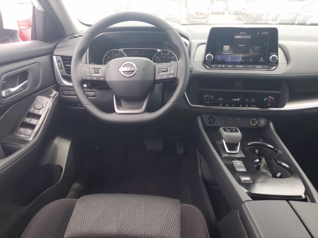 2026 Everest White Pearl Tricoat Nissan Rogue SV FWD SUV