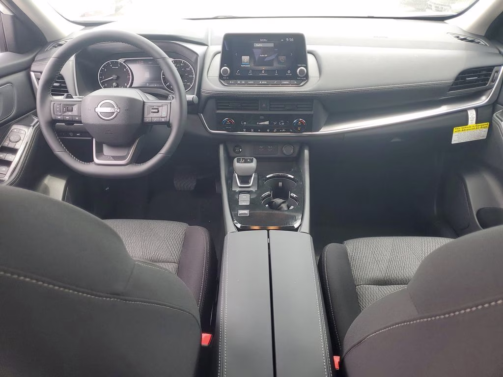 2026 Everest White Pearl Tricoat Nissan Rogue SV FWD SUV