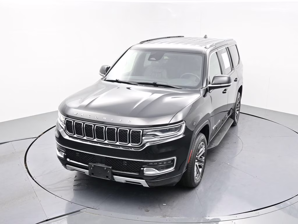 2024 Diamond Black Crystal Pearlcoat Jeep Wagoneer Series II RWD SUV