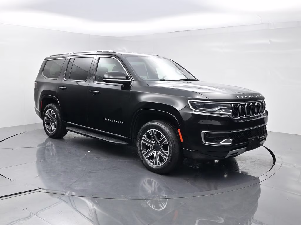 2024 Diamond Black Crystal Pearlcoat Jeep Wagoneer Series II RWD SUV