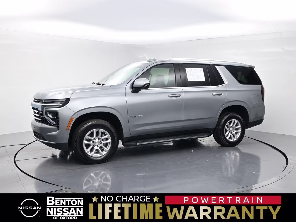 2025 Sterling Gray Metallic Chevrolet Tahoe LT 4X4 SUV