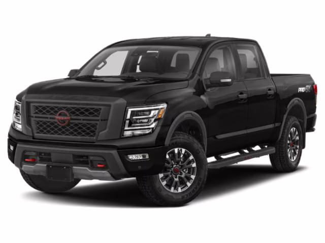 2024 Super Black Nissan Titan PRO-4X 4X4 Truck