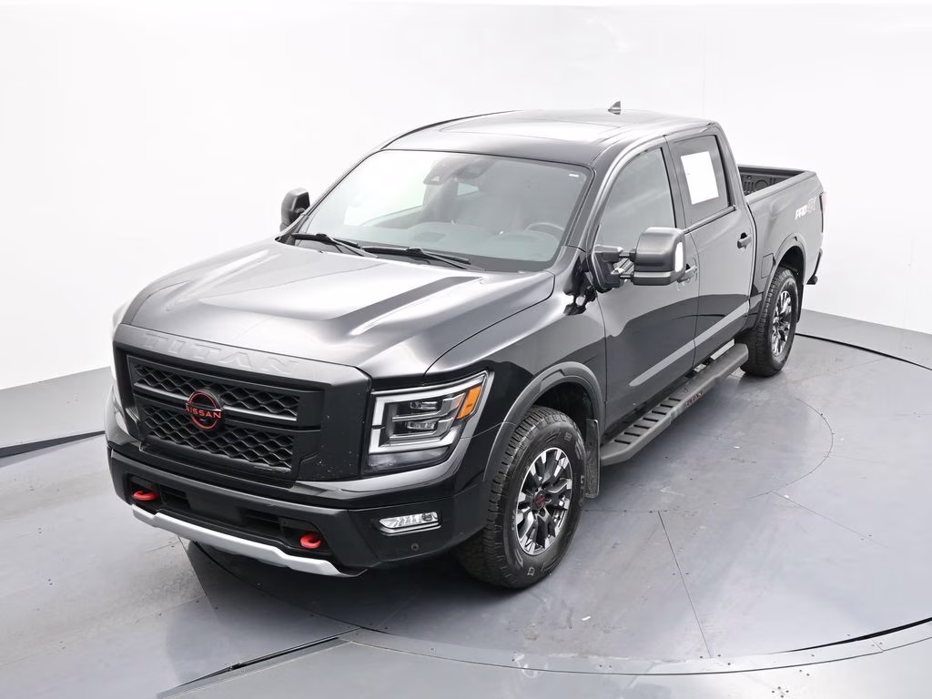 2024 Super Black Nissan Titan PRO-4X 4X4 Truck