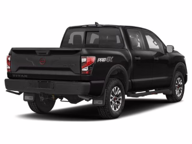 2024 Super Black Nissan Titan PRO-4X 4X4 Truck