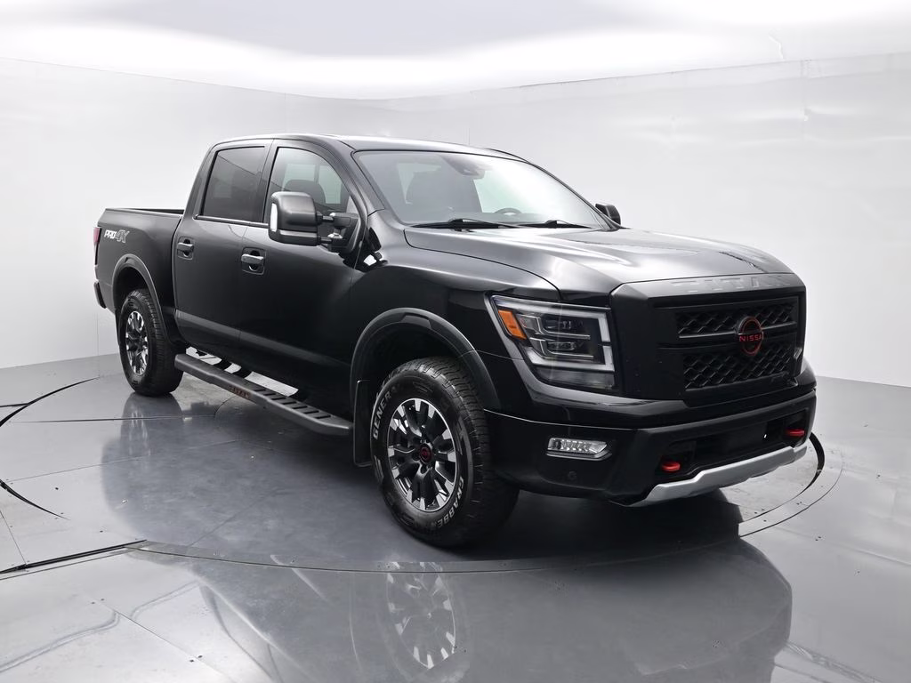 2024 Super Black Nissan Titan PRO-4X 4X4 Truck