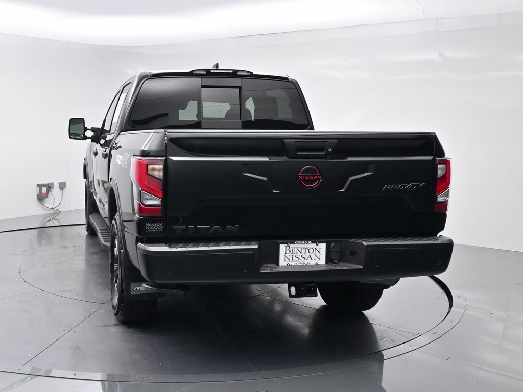2024 Super Black Nissan Titan PRO-4X 4X4 Truck