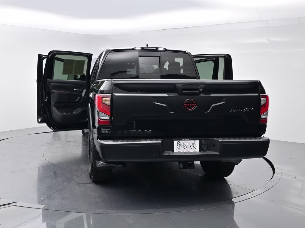 2024 Super Black Nissan Titan PRO-4X 4X4 Truck