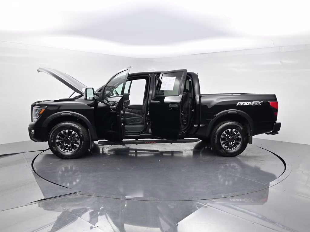 2024 Super Black Nissan Titan PRO-4X 4X4 Truck