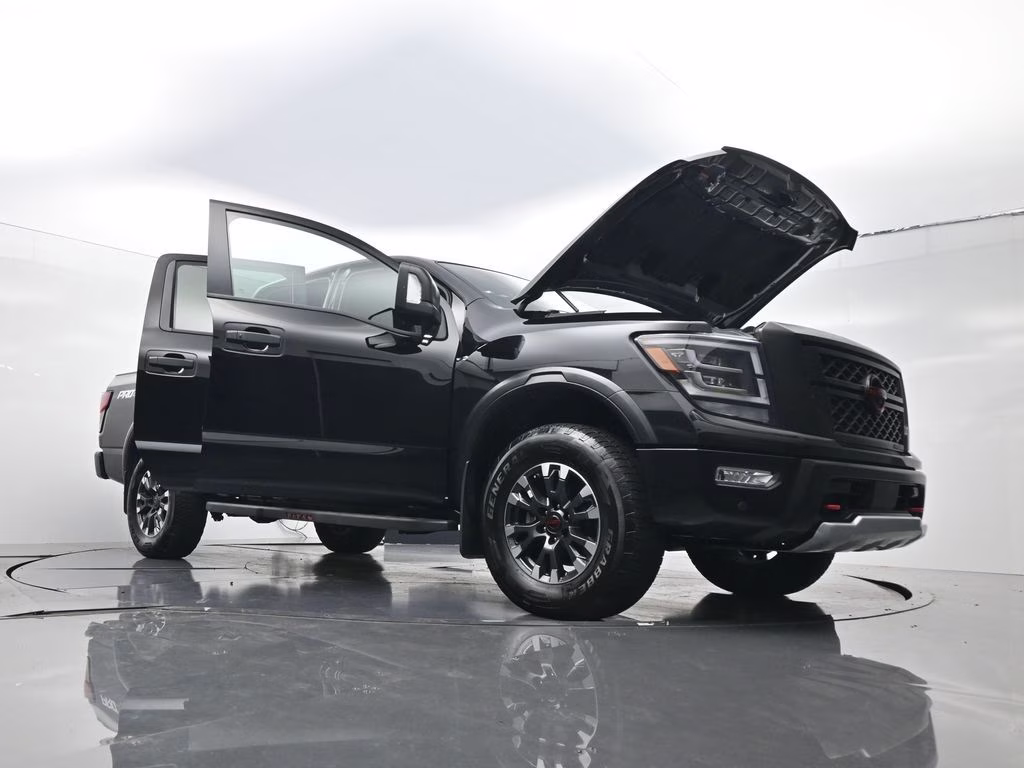 2024 Super Black Nissan Titan PRO-4X 4X4 Truck