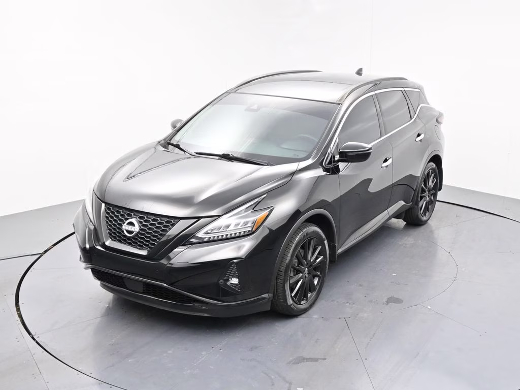 2023 Super Black Nissan Murano SV FWD SUV