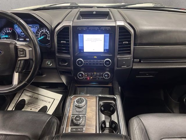 2021 Star White Metallic Tri-Coat Ford Expedition Platinum 4X4 SUV