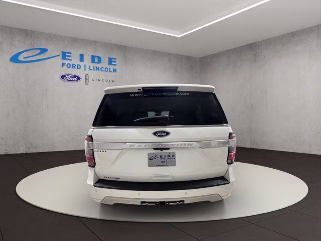 2021 Star White Metallic Tri-Coat Ford Expedition Platinum 4X4 SUV