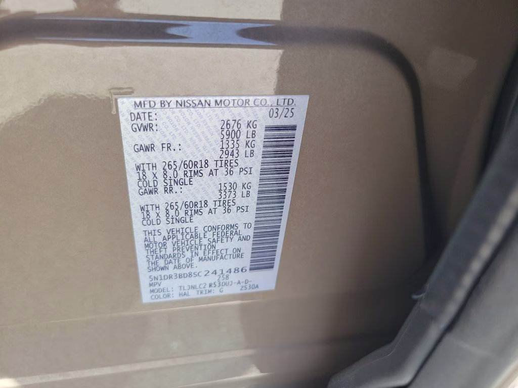 2025 Baja Storm Nissan Pathfinder Rock Creek 4X4 SUV