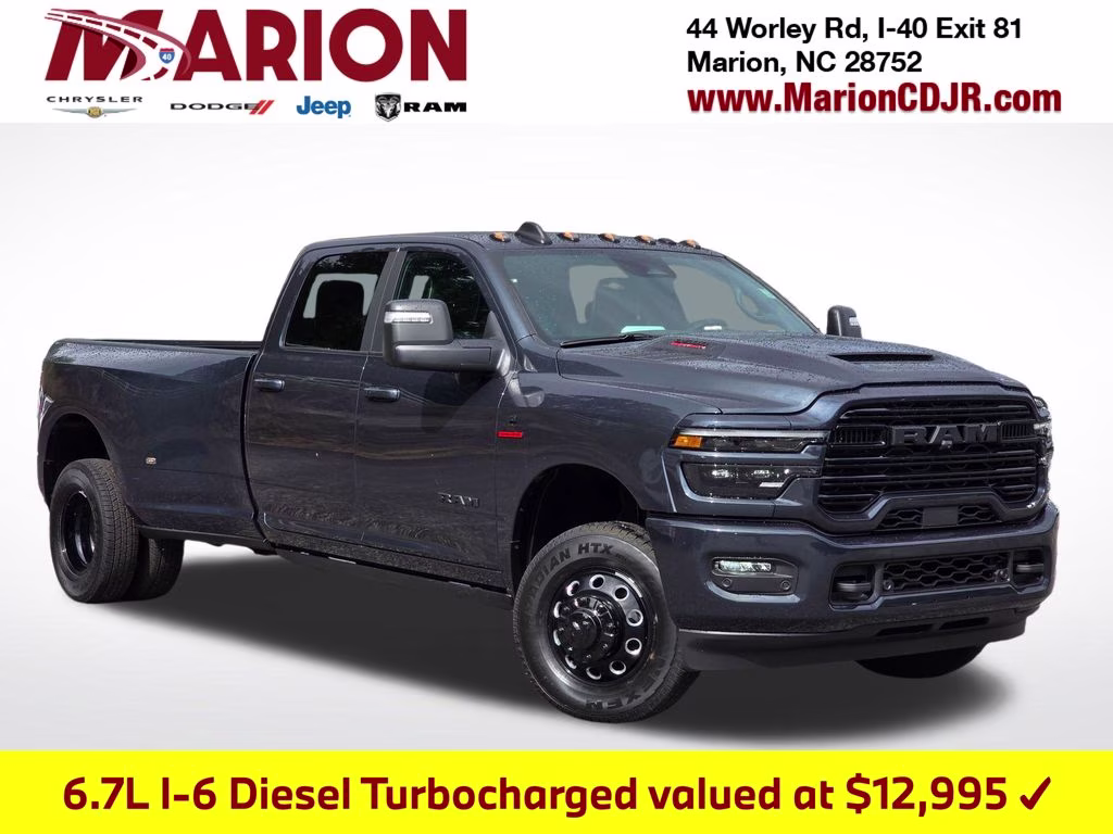 2026 Forged Blue Metallic Ram 3500 Laramie 4X4 Truck