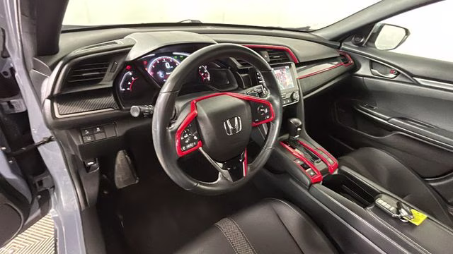 2021 Gray Honda Civic Sport FWD Hatchback