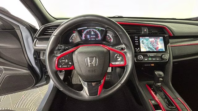 2021 Gray Honda Civic Sport FWD Hatchback