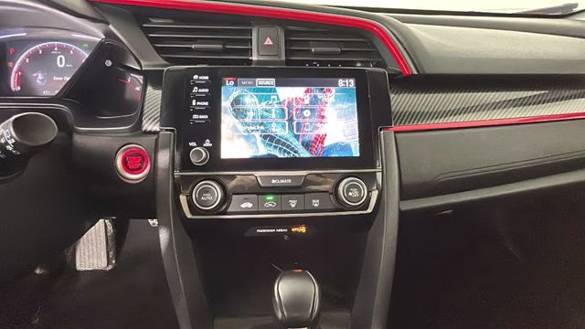 2021 Gray Honda Civic Sport FWD Hatchback