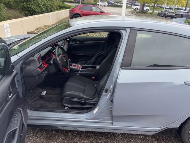 2021 Gray Honda Civic Sport FWD Hatchback
