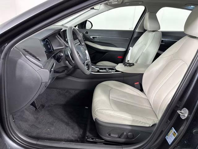 2023 Portofino Gray Hyundai Sonata Limited FWD Sedan