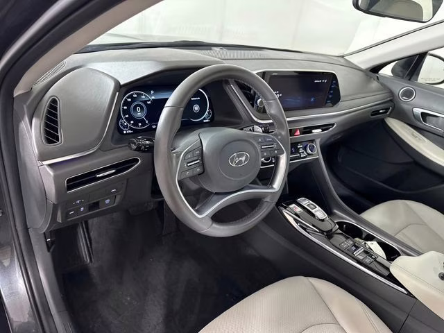 2023 Portofino Gray Hyundai Sonata Limited FWD Sedan