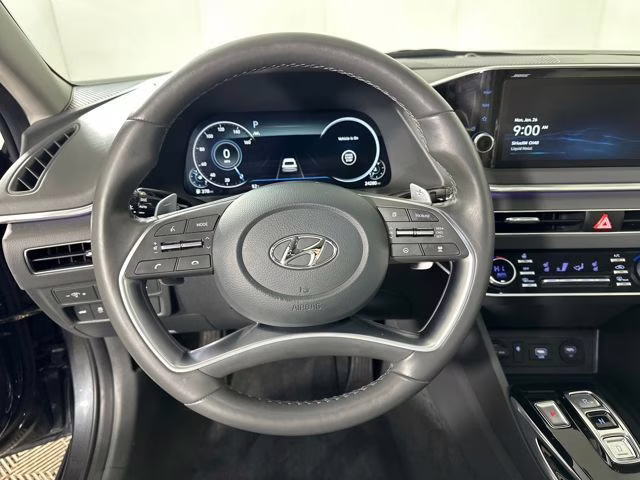 2023 Portofino Gray Hyundai Sonata Limited FWD Sedan