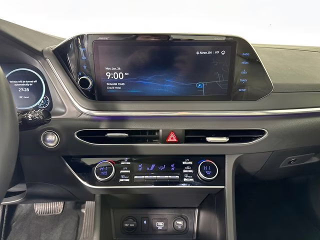 2023 Portofino Gray Hyundai Sonata Limited FWD Sedan